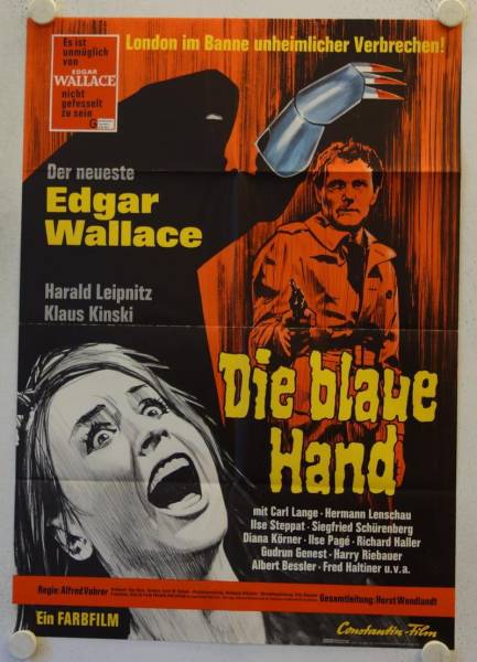 Creature with the Blue Hand original release german movie poster